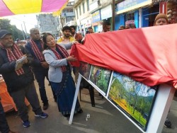 थाहाको पर्यटन प्रवद्र्धन गर्न हेटौंडामा फोटो प्रदर्शनी 